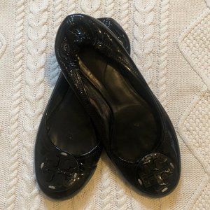 Tory Burch patent leather ballet flats